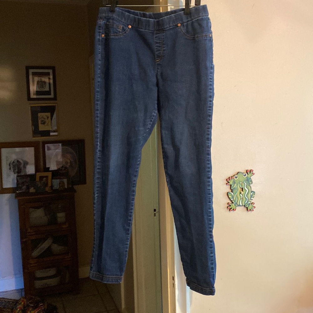 Faded Glory jeans leggings size Large